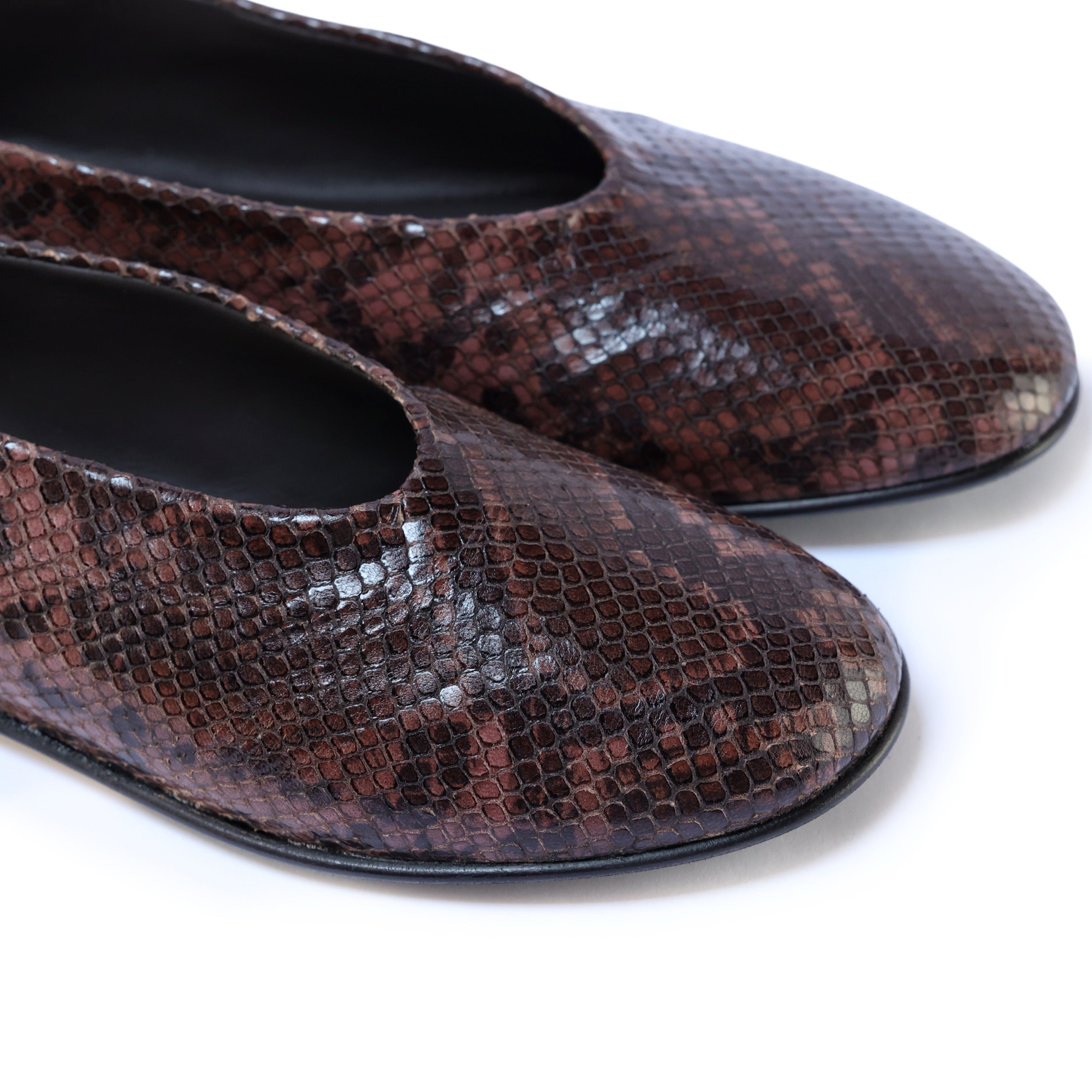 Ton Goût Lau Ballerina Donna Serpente Moro