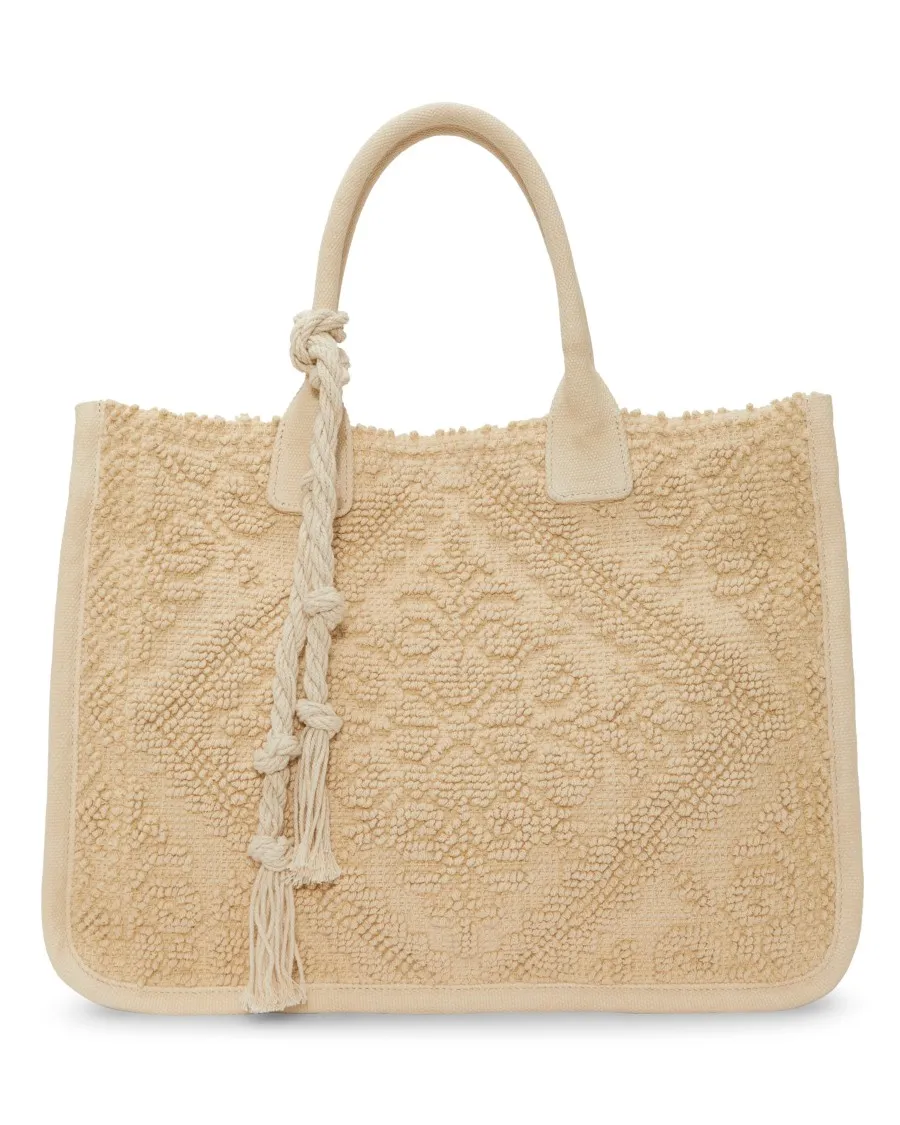 Vince Camuto Orla borsa tote tela oversize zebrata