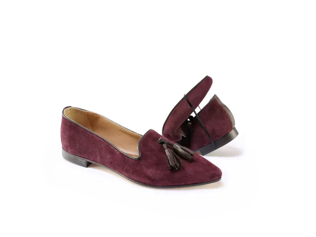 Ton Goût SB-12 ballerine donna camoscio bordo 40