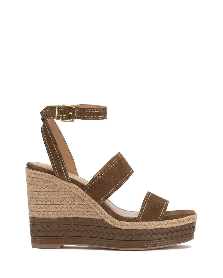 Vince Camuto Esmia Sandalo con Zeppa Espadrillas Estivo