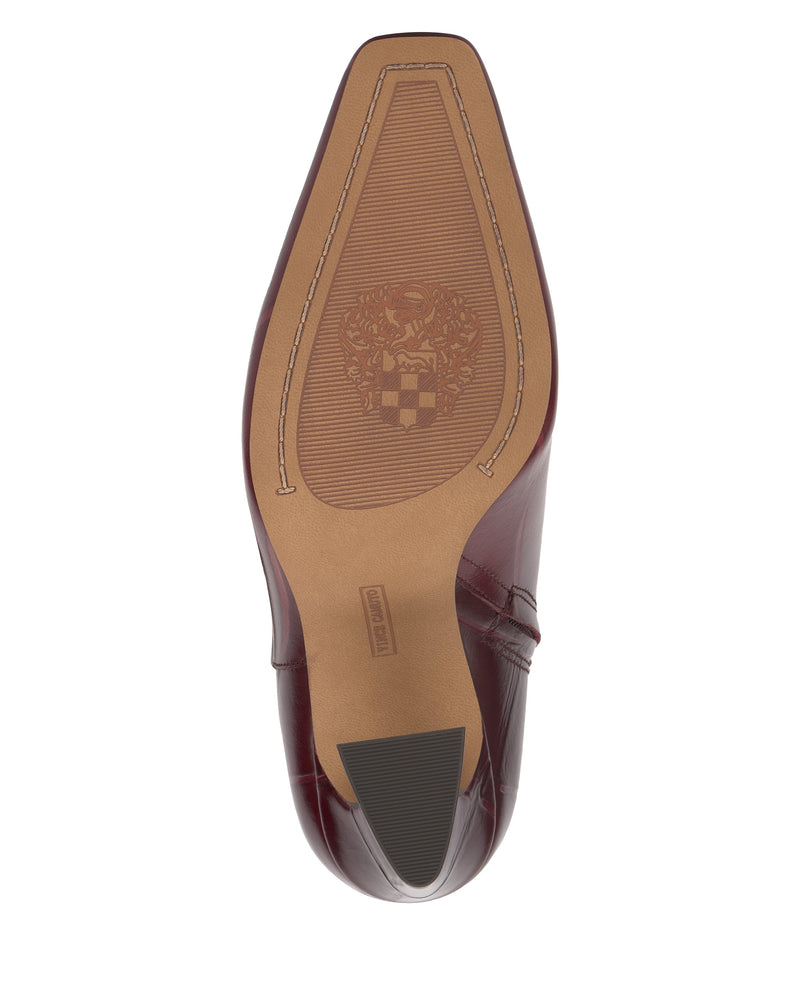 Vince Camuto Bennidy Stivale Alto Ginocchio Tacco Largo