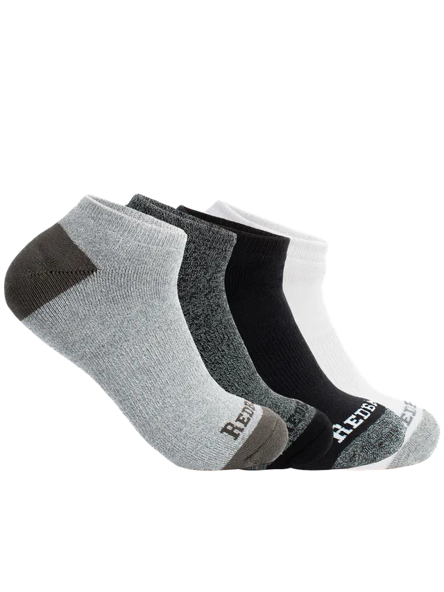Redback Socks Everyday calzini no show bambù neri traspiranti