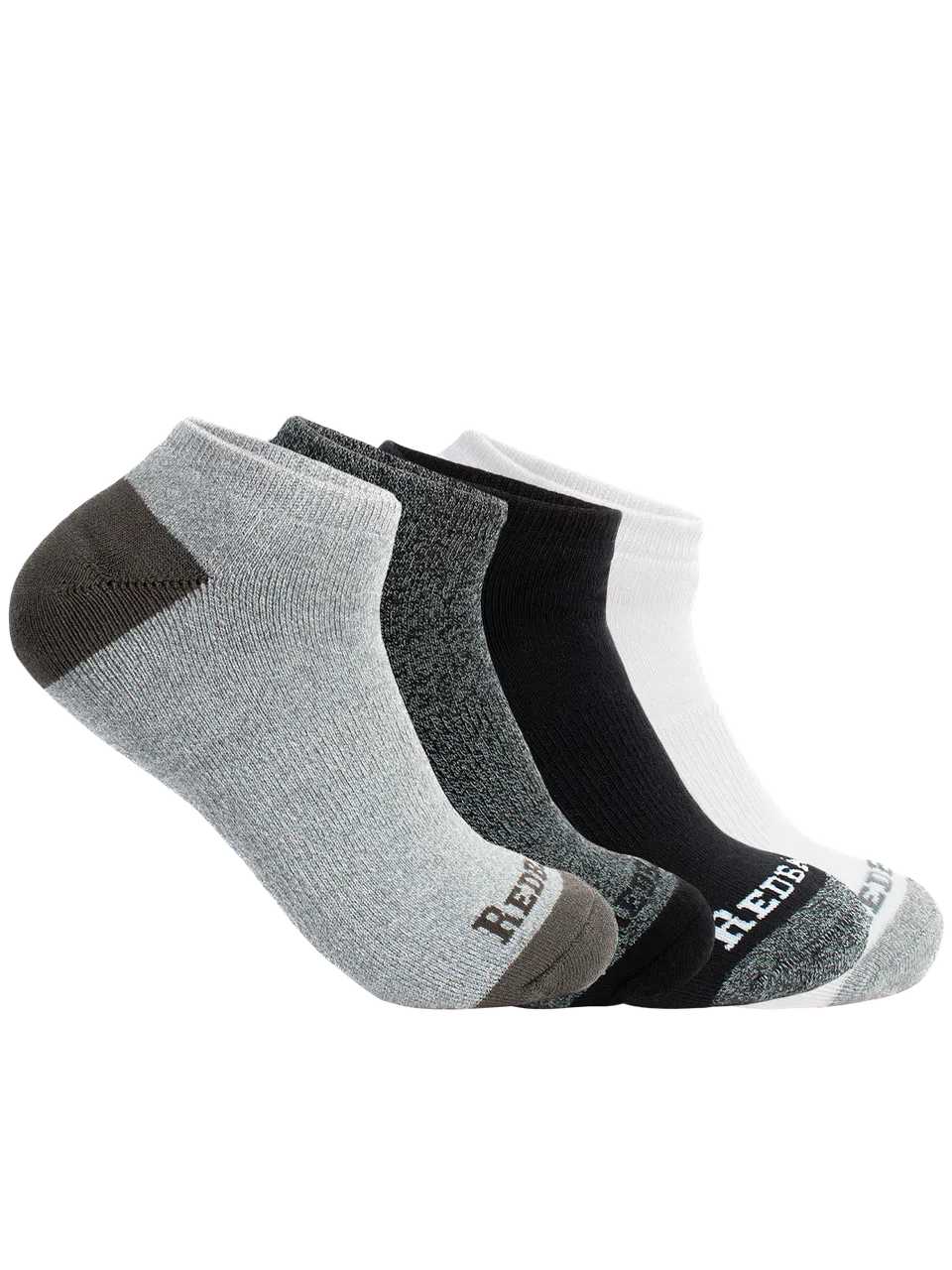 Redback Socks Everyday calzini no show bambù neri traspiranti