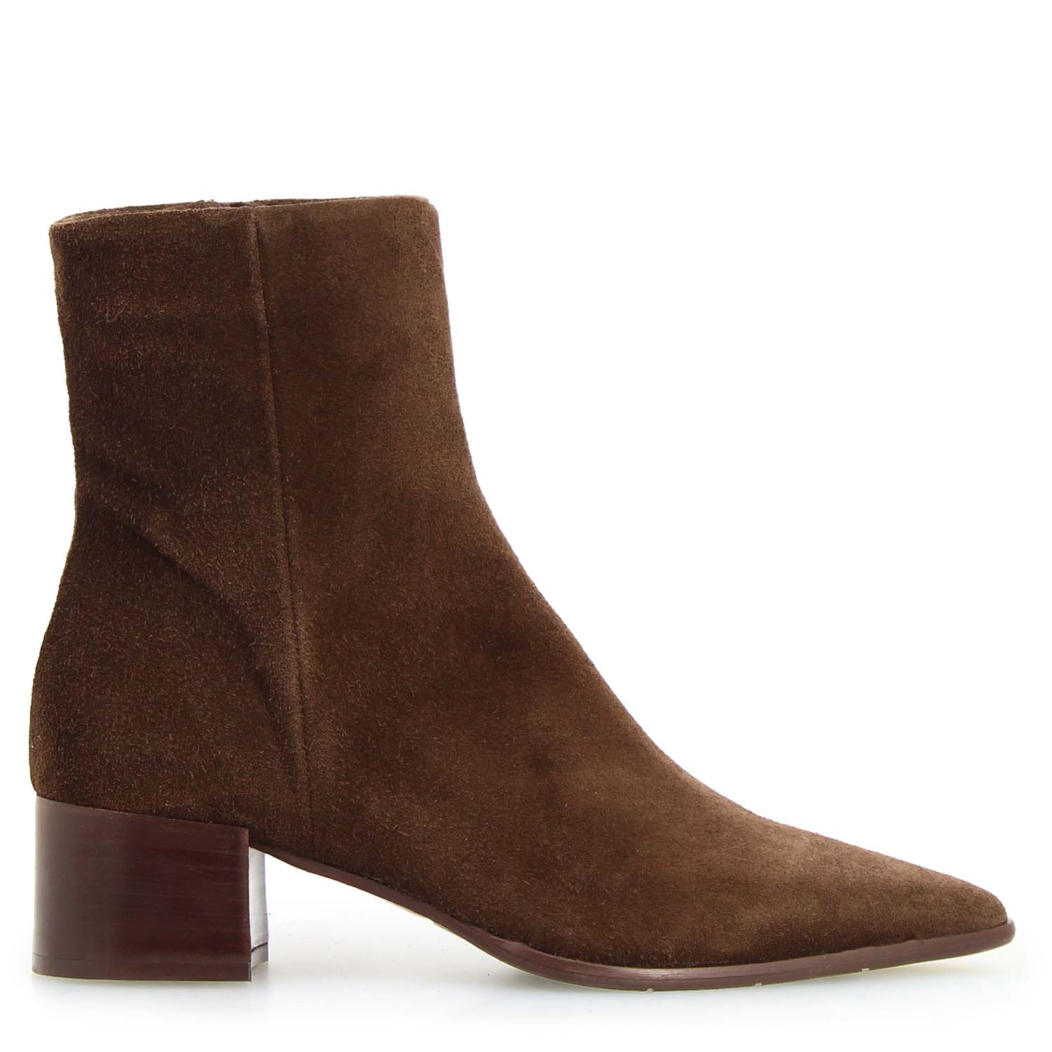 Leonardo Shoes Sibilla stivali donna marrone camoscio
