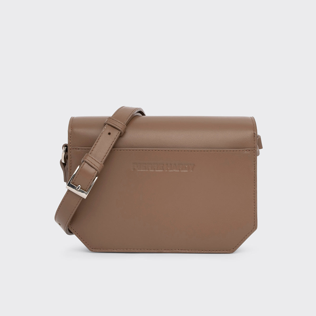 Pierre Hardy Prism borsa pelle cammello TU