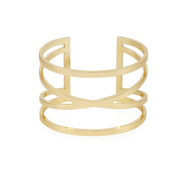 Vince Camuto Bracciale Polsino Intrecciato Oro