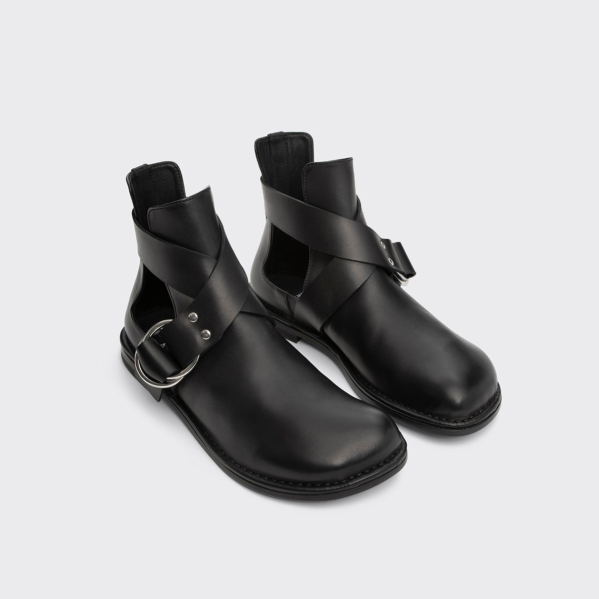 Pierre Hardy Frances stivaletti donna neri pelle tacco 10 mm