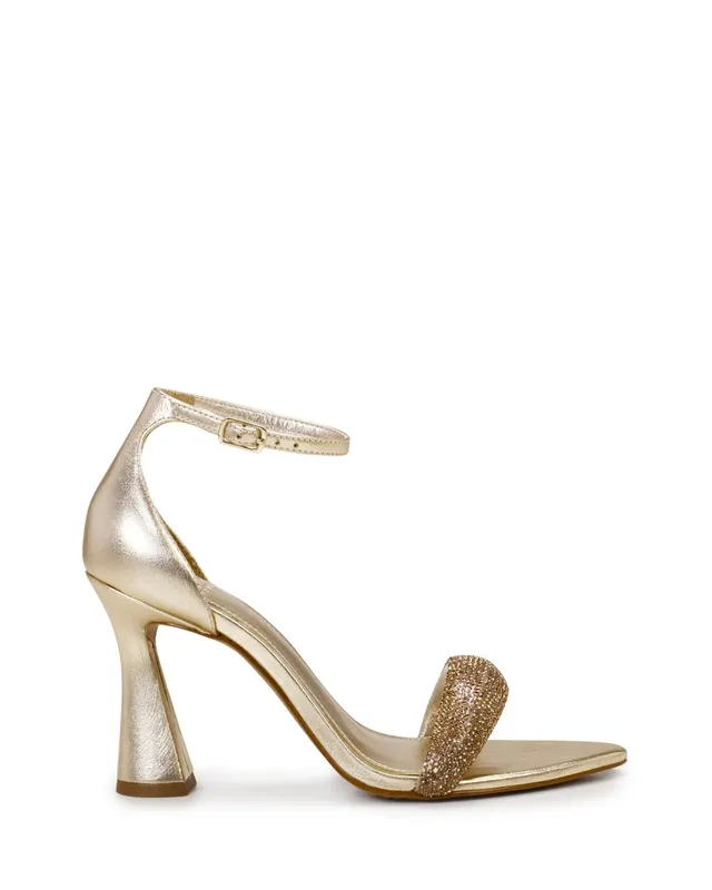 Vince Camuto Aylen Sandalo Strass Tacco Svasato