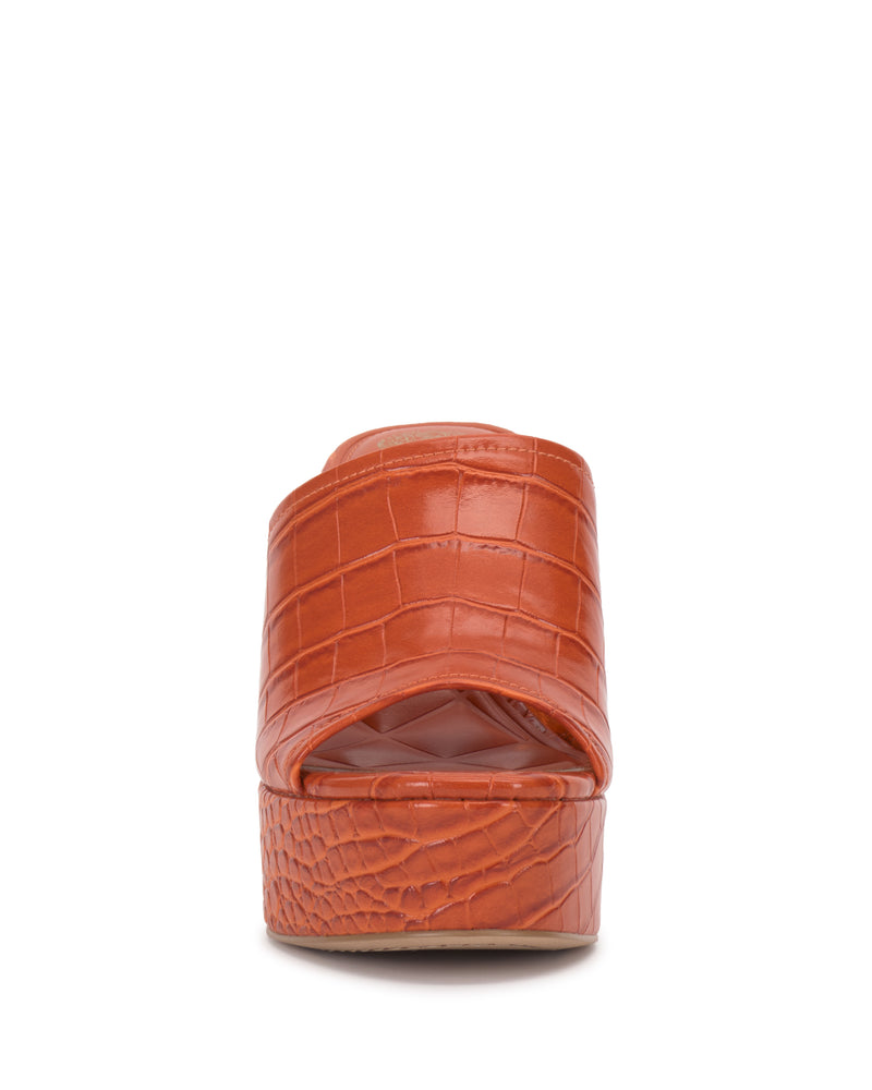 Vince Camuto Etta Sandalo donna zeppa alta pelle
