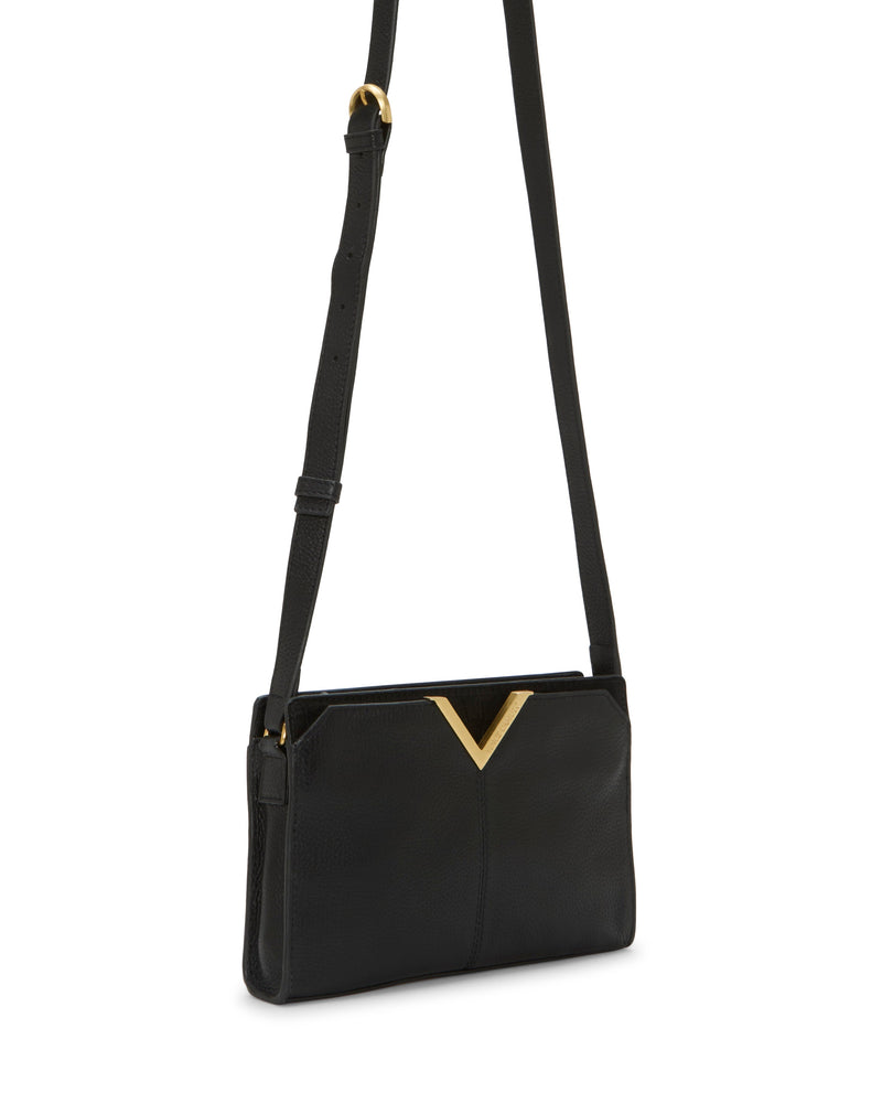 Vince Camuto Tasha borsa a tracolla pelle croco