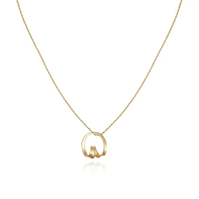 Vince Camuto Collana Lunga Catena Oro Spina di Pesce