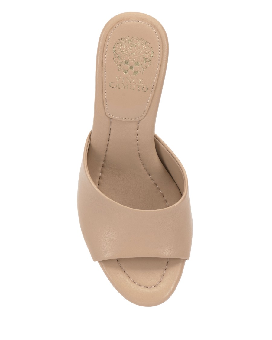 Vince Camuto Paigely mule donna punta aperta tacco svasato