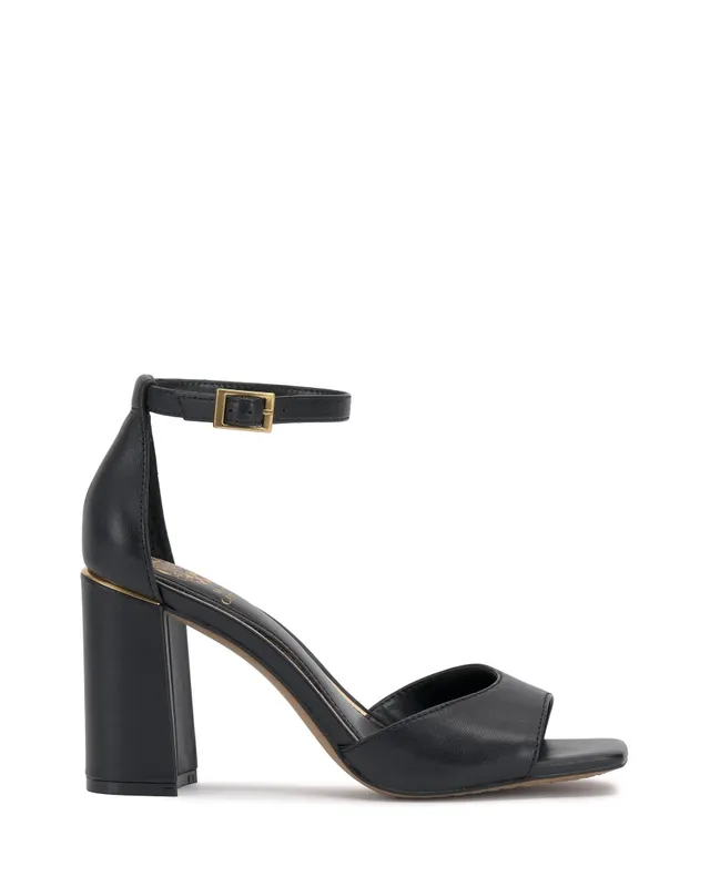 Vince Camuto Haydin Sandalo Donna Tacco a Blocco Punta Quadrata