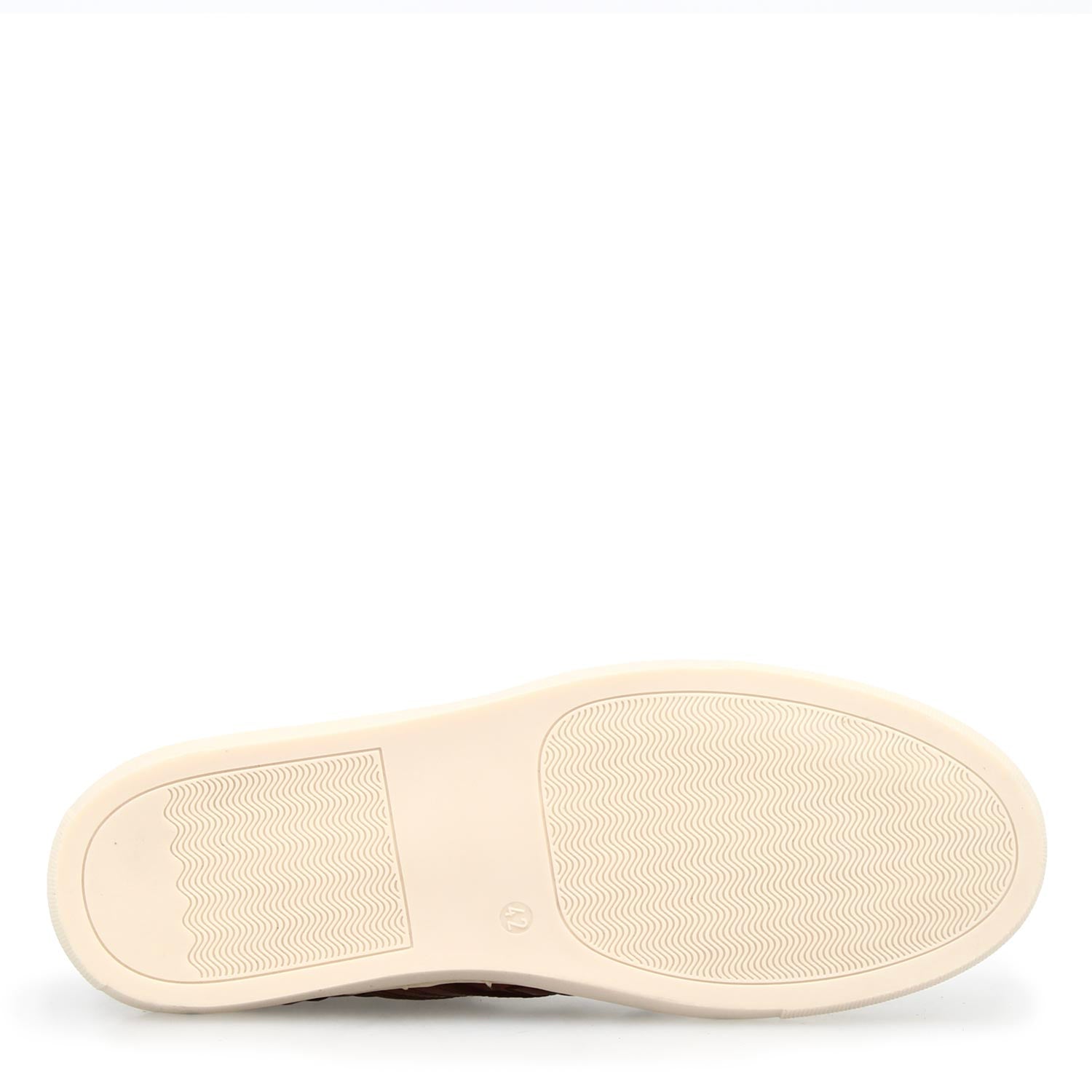 Leonardo Shoes Domizio sneaker uomo marrone pelle intrecciata high-top