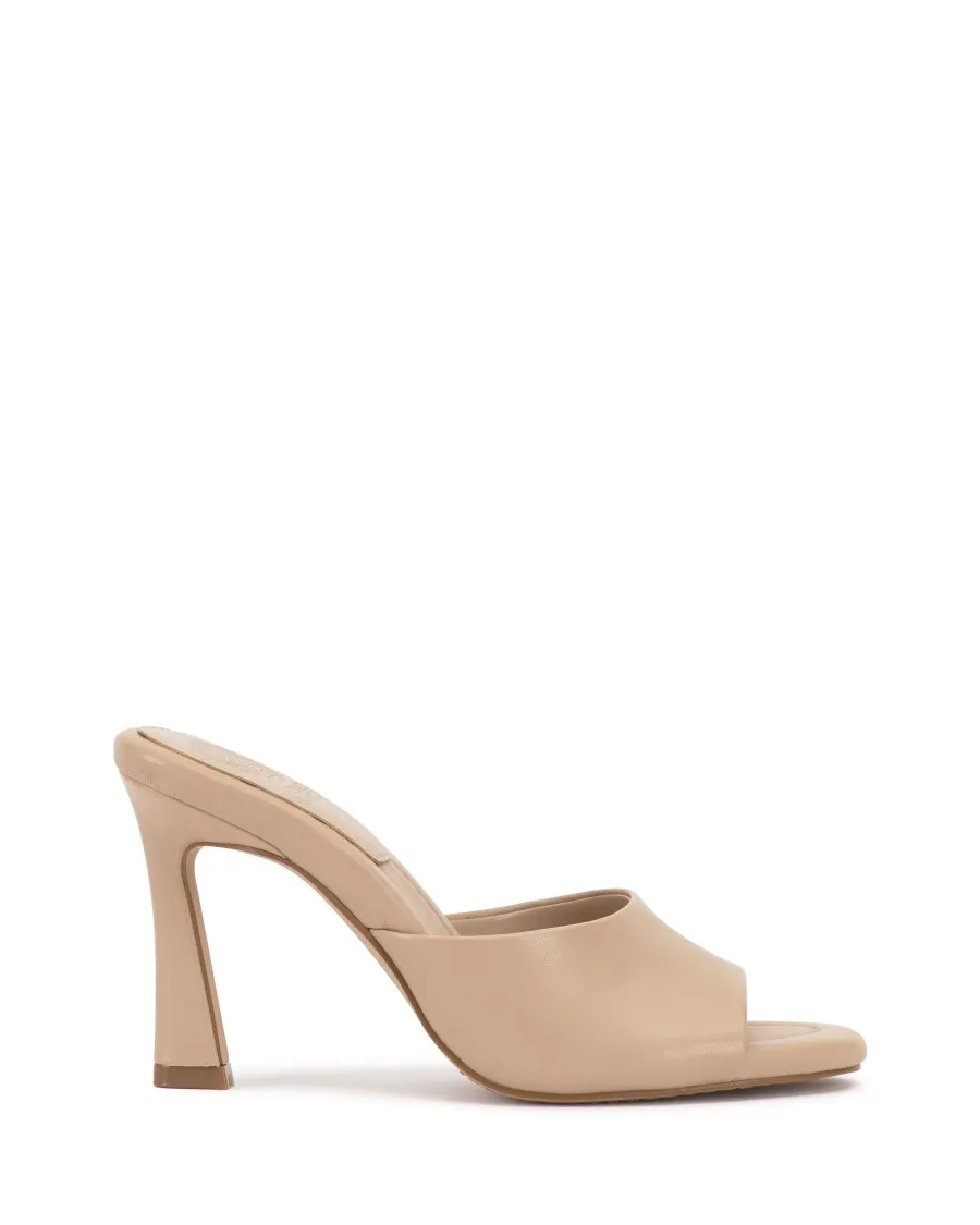 Vince Camuto Paigely mule donna punta aperta tacco svasato