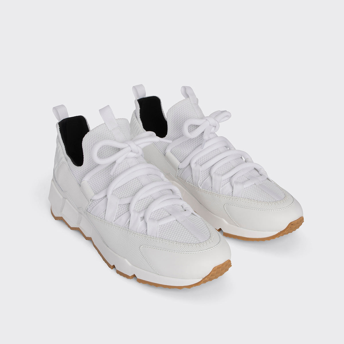 Pierre Hardy Trek Comet sneakers uomo bianche tessuto