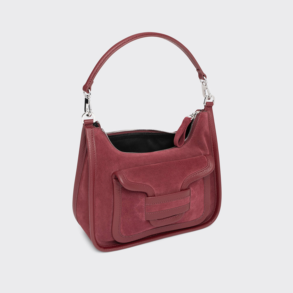 Pierre Hardy Alpha Day AHV7 borsa bordeaux pelle spalla