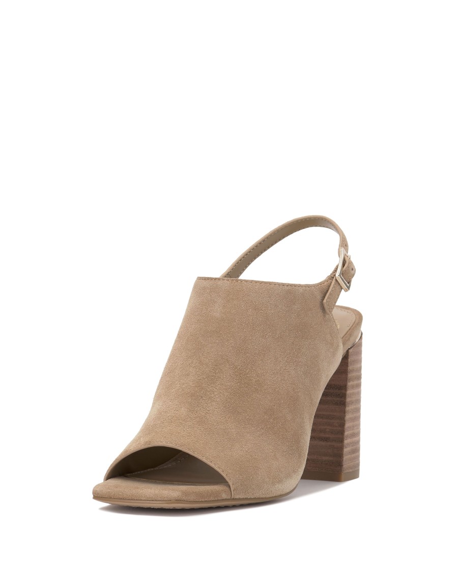 Vince Camuto Haliza sandalo donna tacco blocco punta aperta