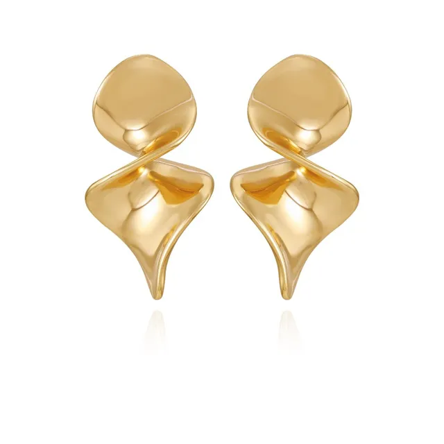 Vince Camuto Orecchini Pendenti Donna Spirale Oro