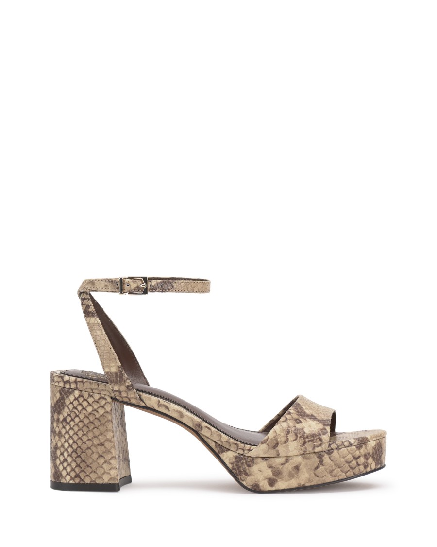 Vince Camuto Pendreya Sandali Donna Plateau Tacco Blocco Retrò