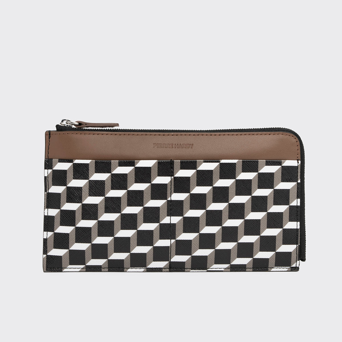 Pierre Hardy Palatine Wallet portafoglio zip nero tela