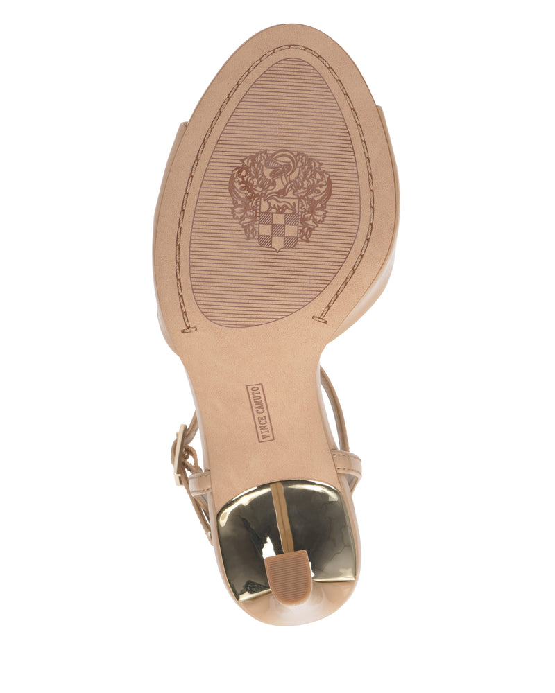 Vince Camuto Lilah Sandali Tacco Alto Accento Metallizzato