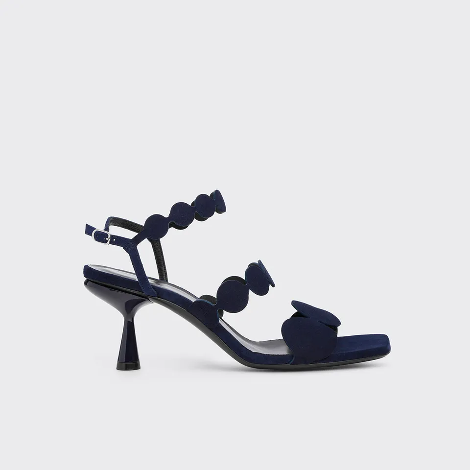 Pierre Hardy Bulle Lava sandalo donna blu tacco 60 mm