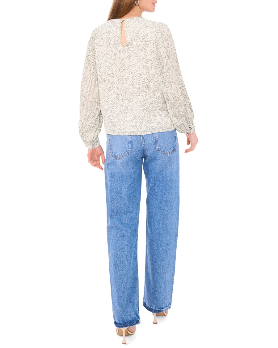 Vince Camuto top maniche sbuffo spalle arricciate