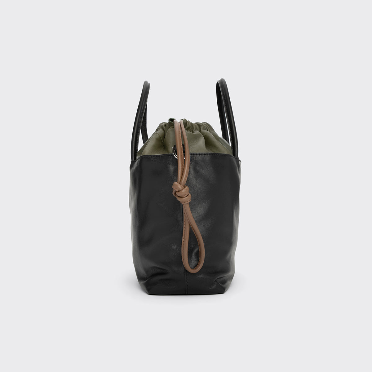 Pierre Hardy Twin AHV4 borsa maxi nera pelle tracolla