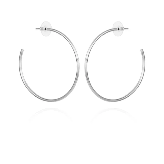 Vince Camuto Orecchini Cerchio Aperti Extra Large Lucidi
