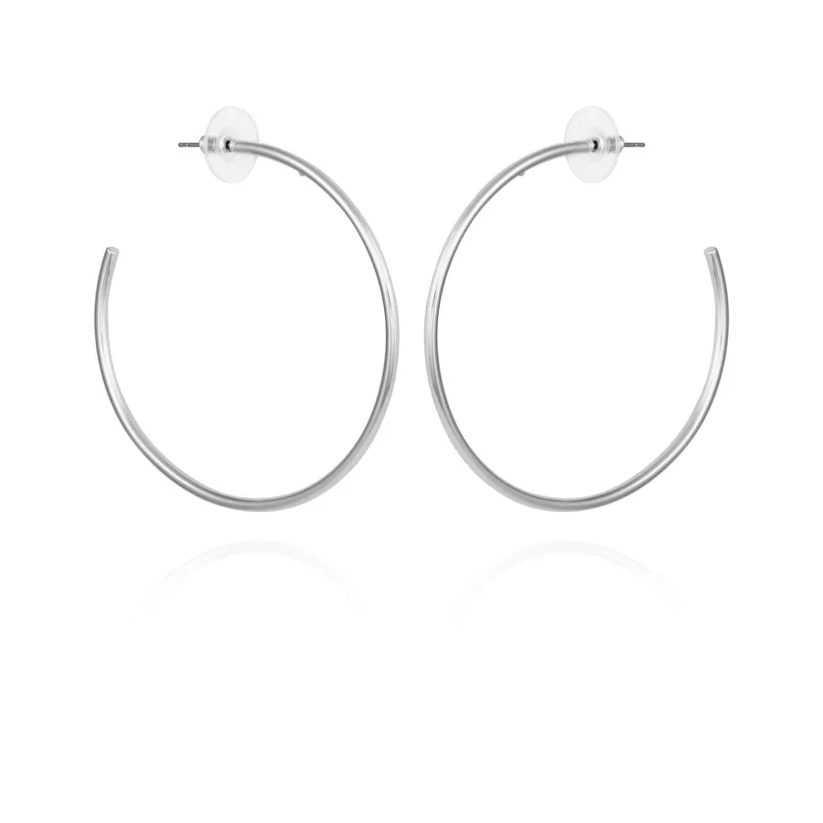 Vince Camuto Orecchini Cerchio Aperti Extra Large Lucidi