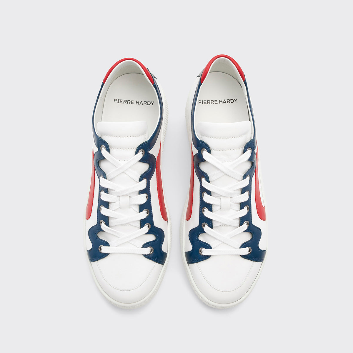 Pierre Hardy Alpha Sneakers scarpe uomo bianco
