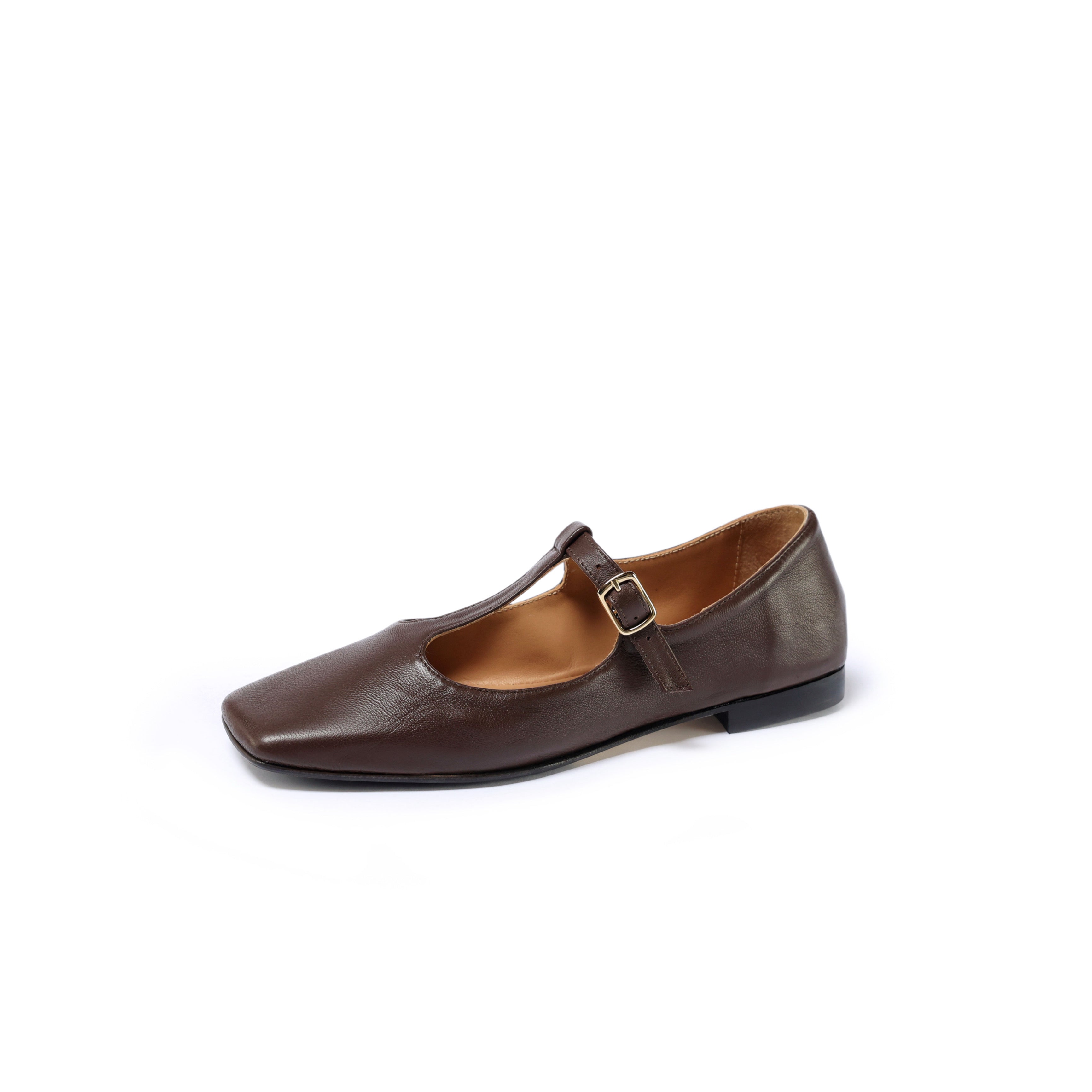 Ton Goût Paris Ballerine Donna Blu Nappa Laminata