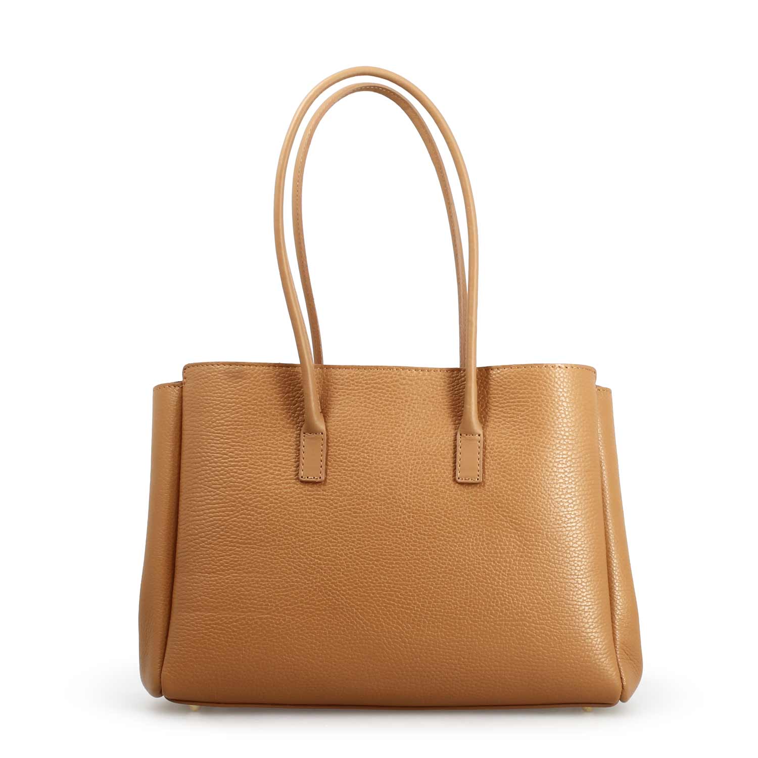 Leonardo Shoes Giulia borsa spalla pelle marrone chiaro