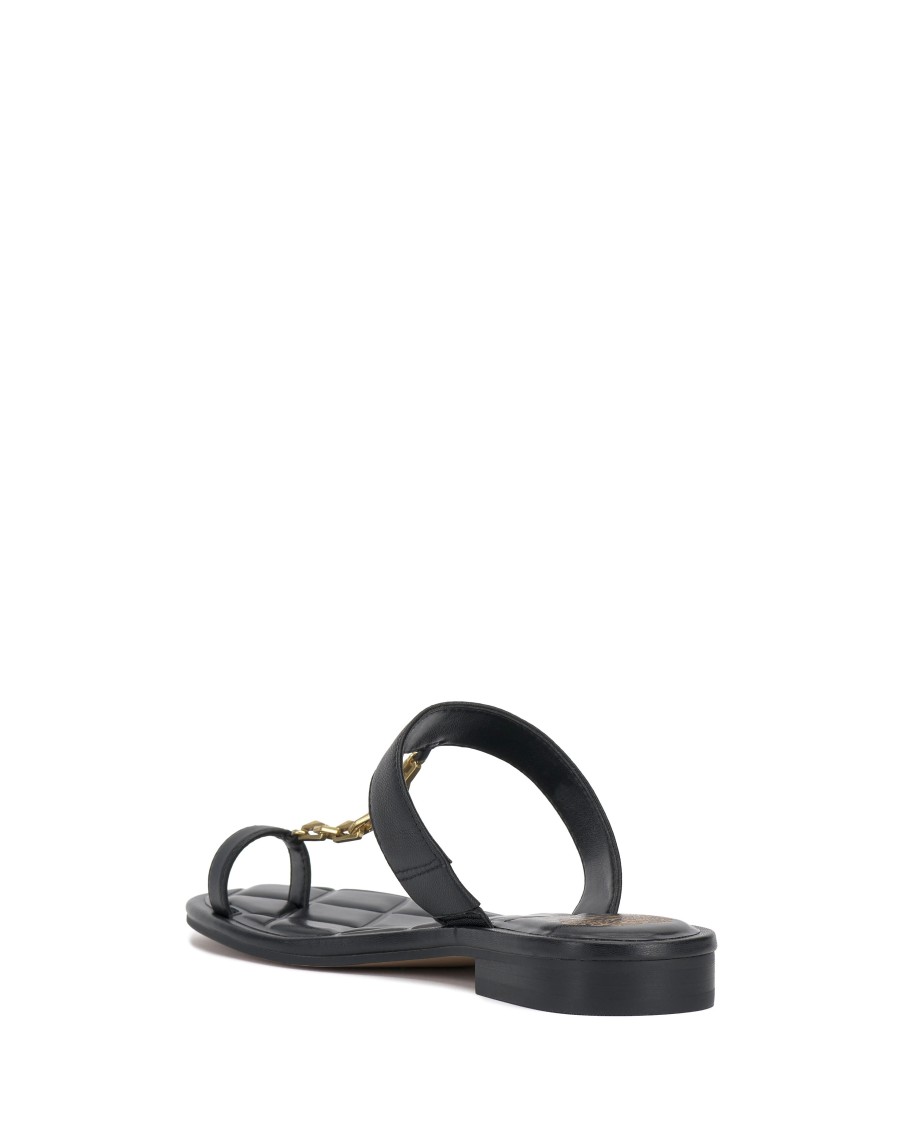 Vince Camuto Sandalo Lexie Tacco Catena Oro