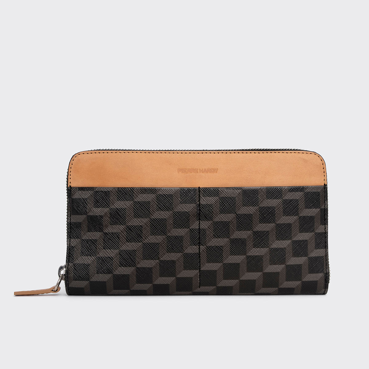 Pierre Hardy Aoyama portafoglio maxi nero zip TU tela