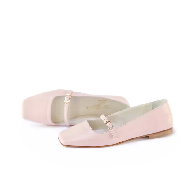 Ton Goût Lea ballerine donna rosa chiaro nappa