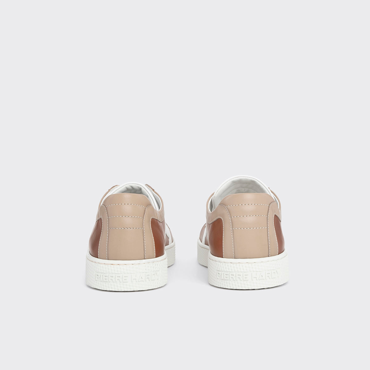 Pierre Hardy Alpha Sneakers scarpe uomo marroni pelle