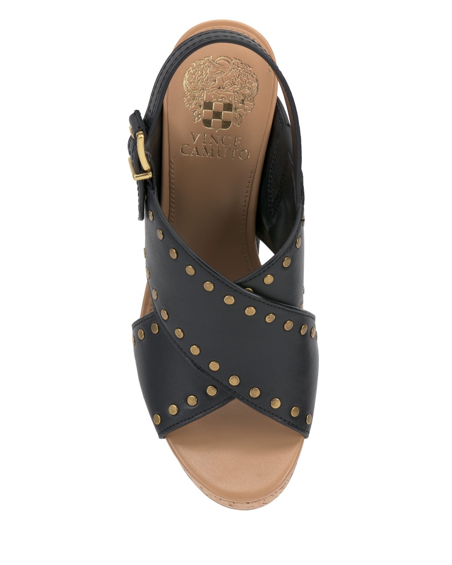 Vince Camuto Ellna Sandalo con Zeppa Donna