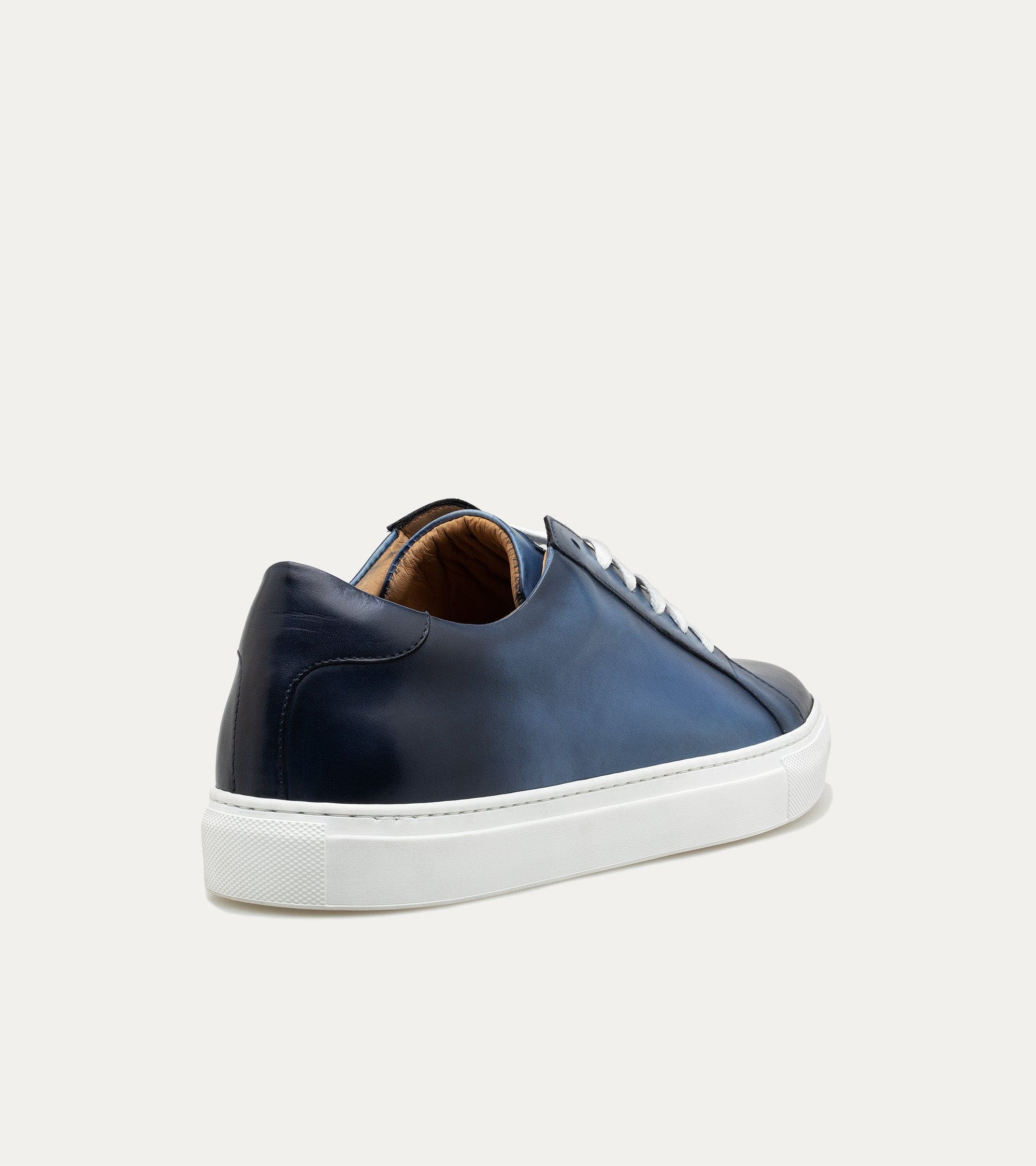 Ace Marks Duke Vela Blue Nicol sneakers pelle uomo blu