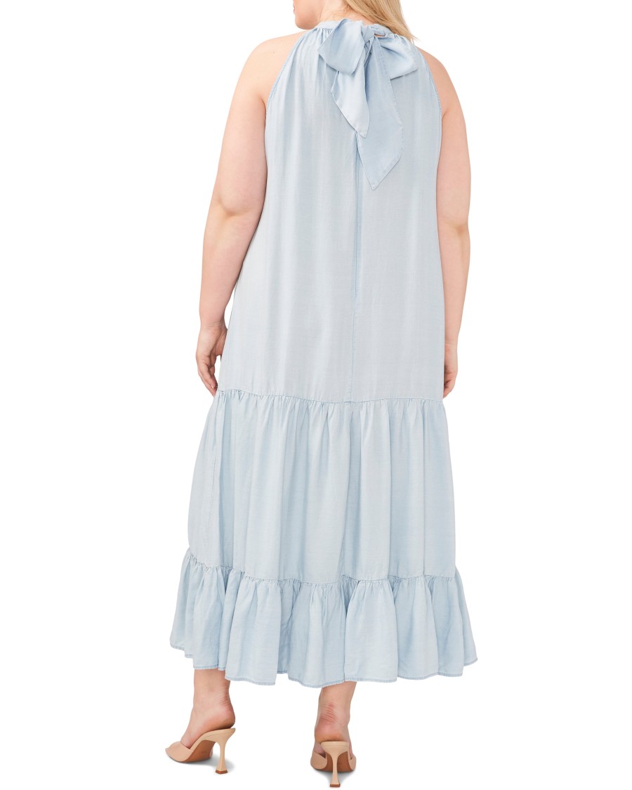 Vince Camuto abito lungo americana balze taglie forti