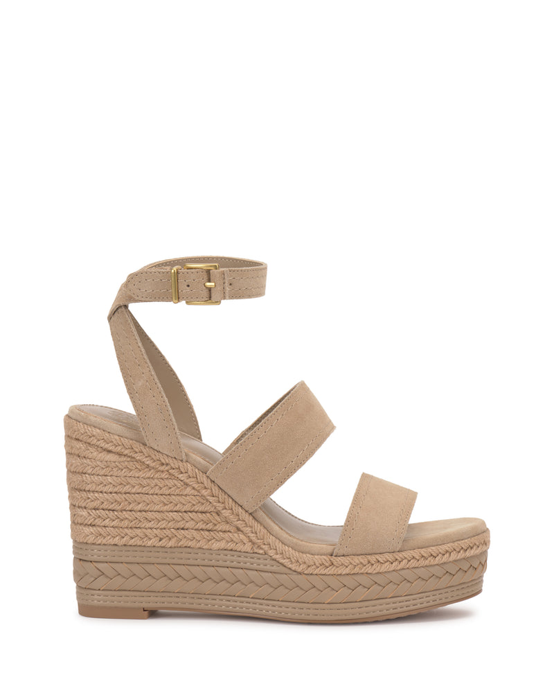 Vince Camuto Esmia sandali con zeppa espadrillas intrecciate