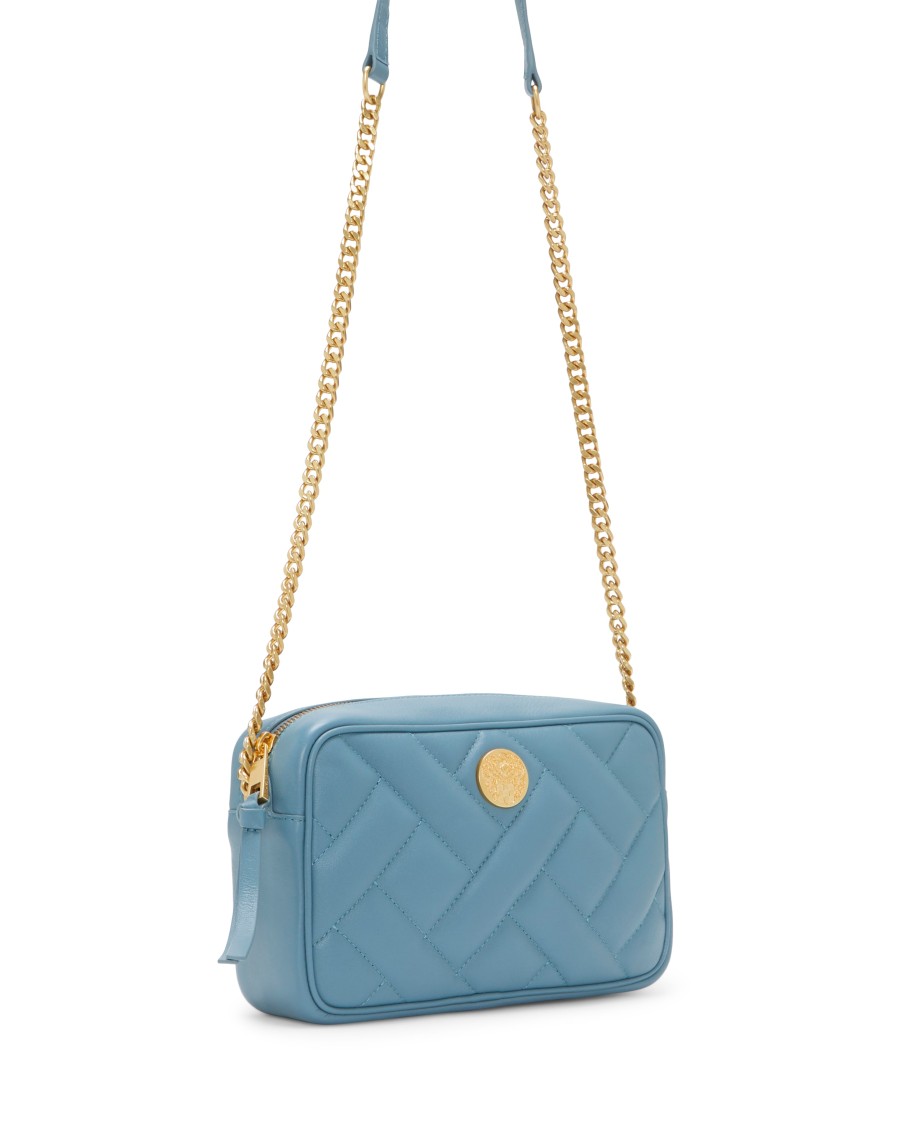 Vince Camuto Kisho borsa tracolla trapuntata catena oro