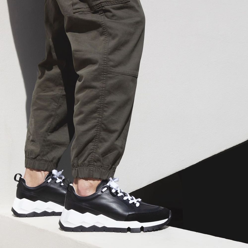 Pierre Hardy Street Life QX02Z sneakers uomo nero con lacci