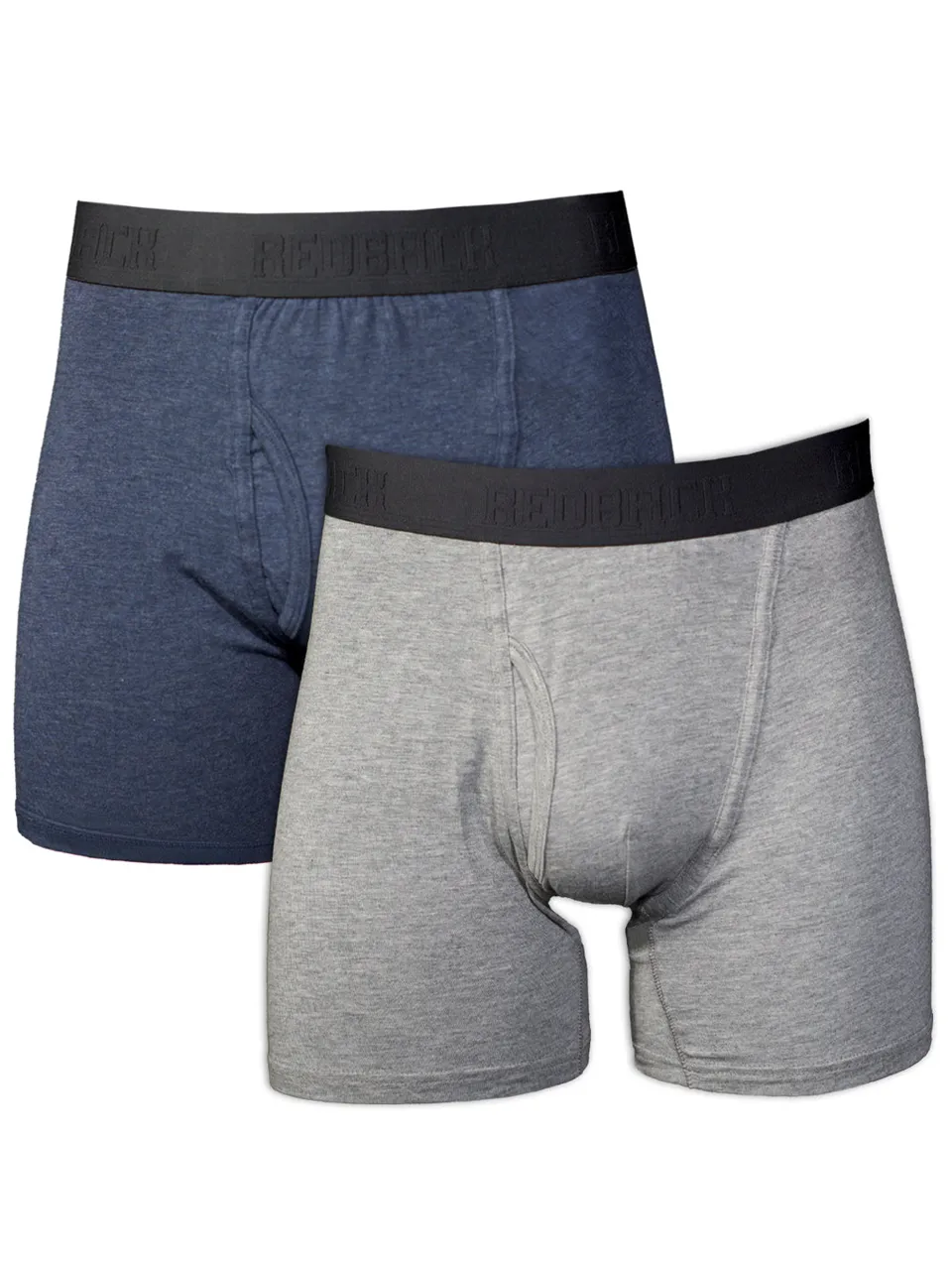 Redback UnderWORKwear boxer uomo bambù grigi 2 pack traspiranti