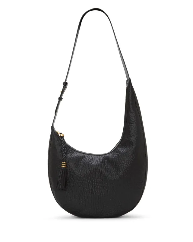 Vince Camuto River Borsa Hobo Donna Pelle Morbida Mezzaluna Frange
