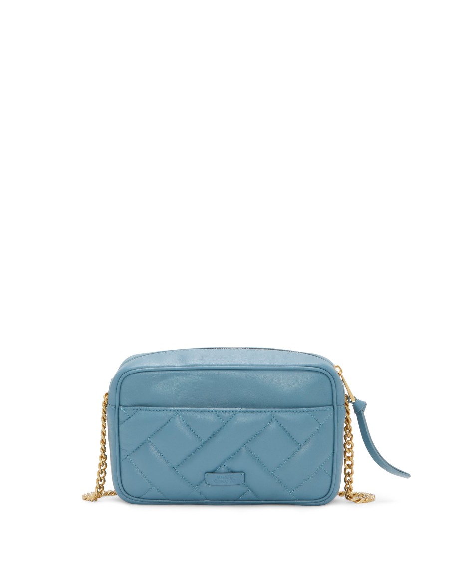 Vince Camuto Kisho borsa tracolla trapuntata catena oro