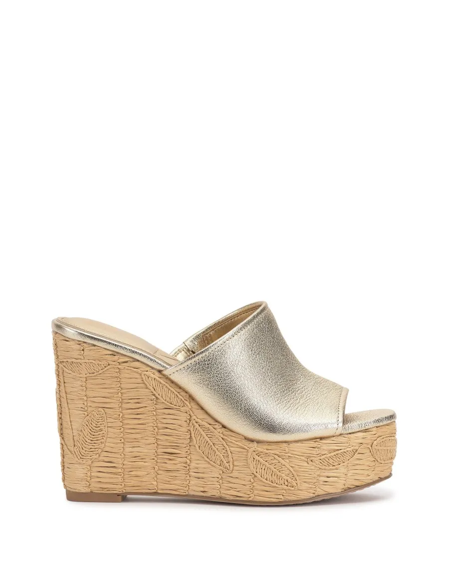 Vince Camuto Etta Sandalo con zeppa donna