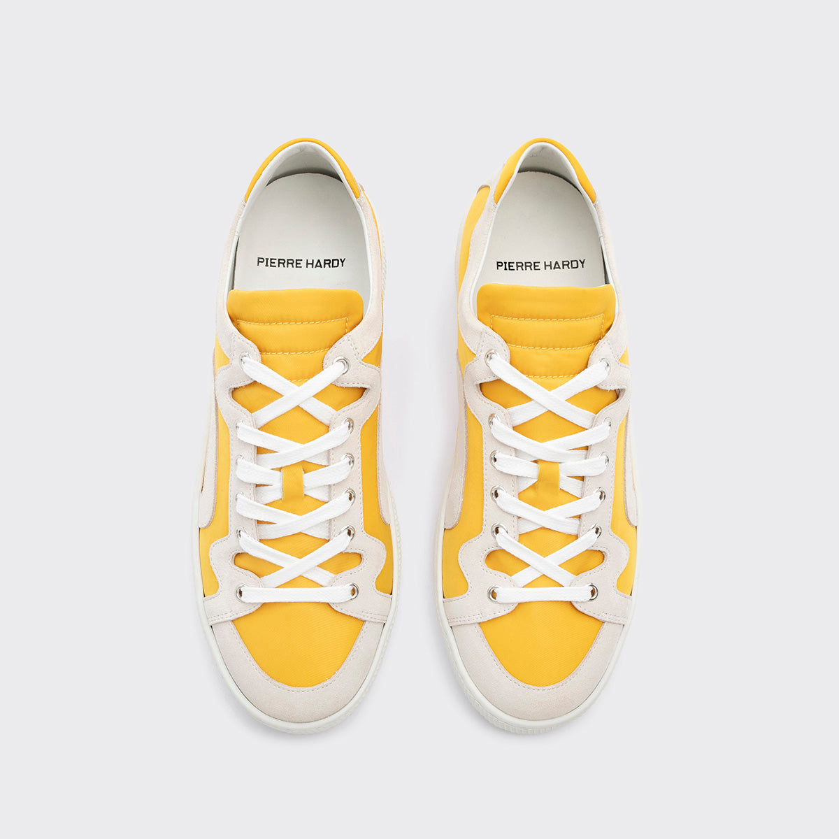 Pierre Hardy Alpha AHX1 Sneakers uomo gialle pelle