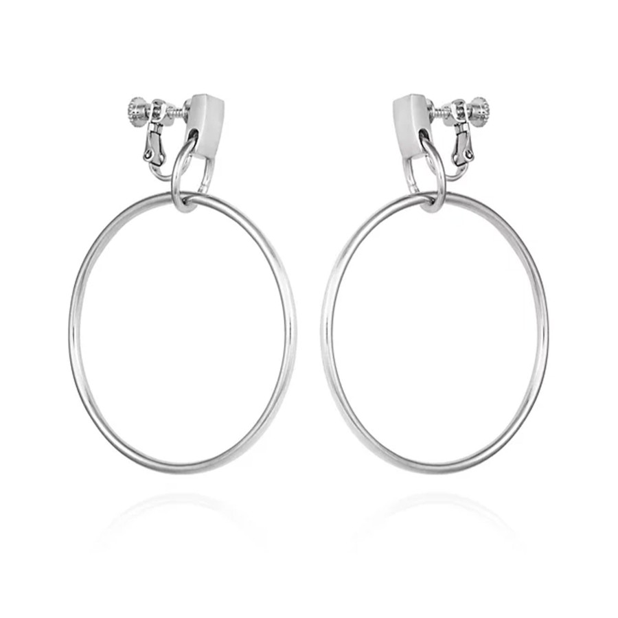 Vince Camuto Orecchini Clip Cerchio Pendente Oro